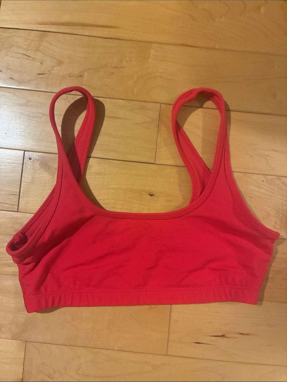Pink TNA Women's Seamless Scoop Sports Bra